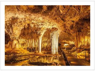 Lake Cave prepaid postcard product photo Internal 1 DETAILS