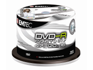 Emtec DVD-R Printable 50 Pack product photo
