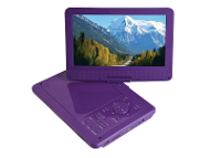 Thomson 10" Portable DVD Player Purple product photo