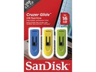 SanDisk® Cruzer Glide™ 16GB USB - 3 Pack product photo