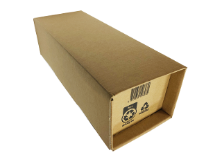 Wine Box Single - Plain - 132 x 105 x 395mm - 10 Pack product photo Internal 1 DETAILS