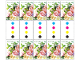 Gutter strip 10 x $1 Bouquet stamps product photo Internal 1 THUMBNAIL