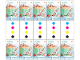 Gutter strip 10 x $1 Cake stamps product photo Internal 1 THUMBNAIL