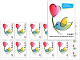 Booklet of 10 $1 Love bird stamps product photo Internal 1 THUMBNAIL