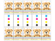Gutter strip 10 x $1 Teddy stamps product photo Internal 1 THUMBNAIL