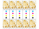 Gutter strip 10 x $2 White rose stamps product photo Internal 1 THUMBNAIL