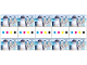 Gutter strip 10 x $2.30 Little Penguin international stamps product photo Internal 1 THUMBNAIL