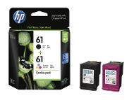 HP 61 Black and Colour Combo product photo