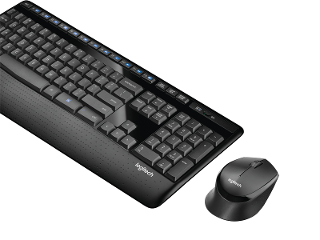 Logitech® MK345 Wireless Keyboard Mouse Combo product photo Internal 2 DETAILS