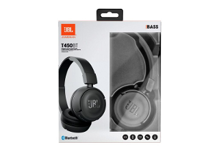 JBL T450BT On-Ear Headphones - Black product photo Internal 2 DETAILS