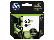 HP 63XL High Yield Black Ink Cartridge product photo
