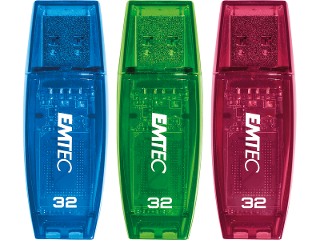 Emtec C410 32GB USB2.0 Flash Drives - 3 Pack product photo Internal 2 DETAILS