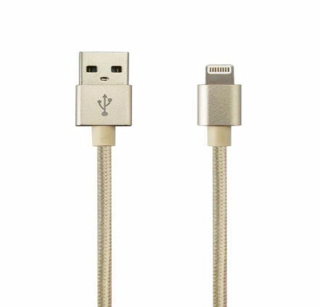 iBright Lightning Charge Sync Cable - Gold product photo Internal 2 DETAILS