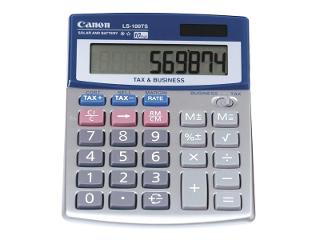 Canon Calculator LS-100TS product photo Internal 1 DETAILS