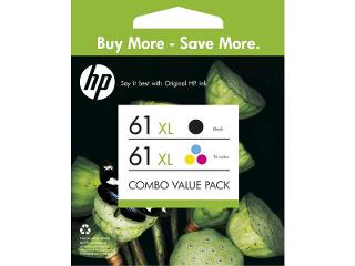 HP 61XL Black and Colour Ink Cartridge Combo Pack product photo Internal 1 DETAILS