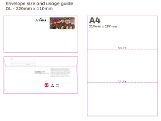 International prepaid DL envelope - Art Gallery of WA product photo Internal 3 DETAILS