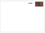 International prepaid C4 envelope - Art Gallery of WA product photo