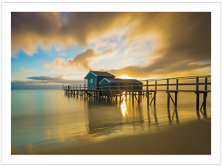 Shelley Beach Jetty, Portsea, Victoria postcard product photo Internal 1 DETAILS