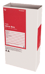Wine Box Twin (BX11) - 240 x 105 x 395mm - 10 Pack product photo Internal 1 DETAILS