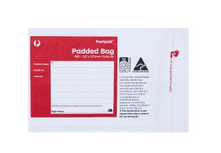 Padded Bag (PB1) - 122 x 172mm - carton of 100 product photo Internal 3 DETAILS