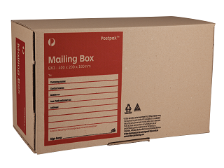Mailing Box (BX3) - 400 x 200 x 180mm - Pack of 20 product photo Internal 1 DETAILS