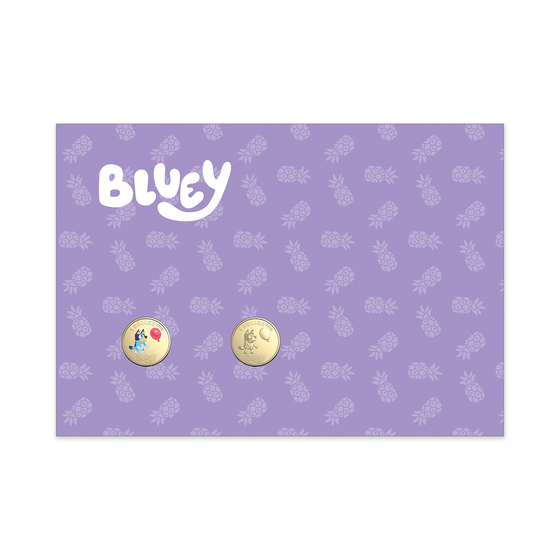 Bluey 2024 Limited Edition 2-Coin Postal Numismatic Cover (PNC) product photo Internal 3 DETAILS