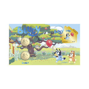 Bluey 2024 Limited Edition 2-Coin and Minisheet Collection — Bluey product photo