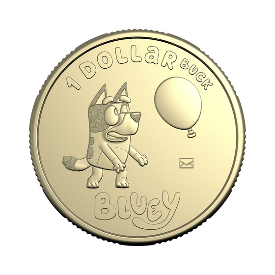 Bluey 2024 Limited Edition 2-Coin and Minisheet Collection — Bluey product photo Internal 7 DETAILS