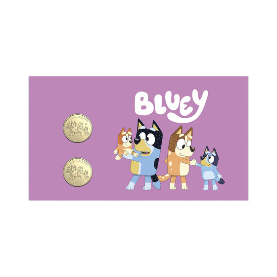Bluey 2024 Limited Edition 2-Coin and Minisheet Collection — The Heelers product photo Internal 3 DETAILS