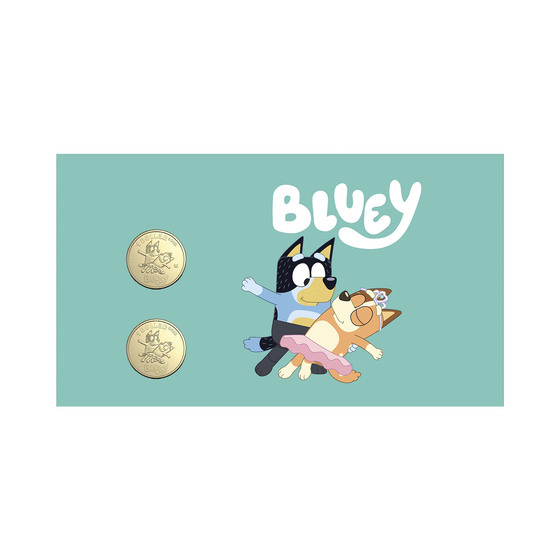 Bluey 2024 Limited Edition 2-Coin and Minisheet Collection — Dad and Mum product photo Internal 3 DETAILS