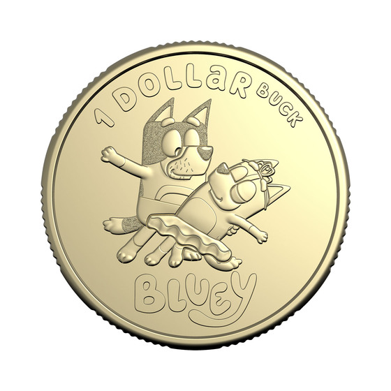 Bluey 2024 Limited Edition 2-Coin and Minisheet Collection — Dad and Mum product photo Internal 6 DETAILS