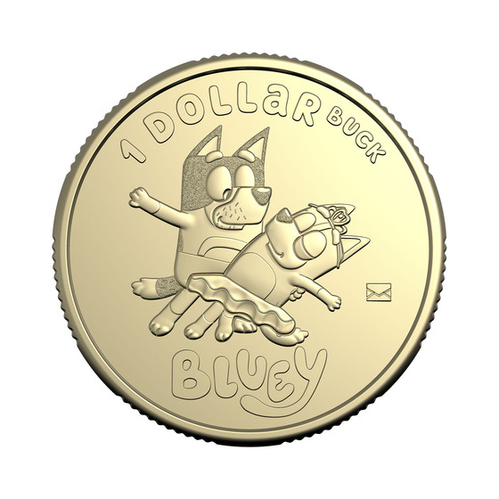 Bluey 2024 Limited Edition 2-Coin and Minisheet Collection — Dad and Mum product photo Internal 7 DETAILS
