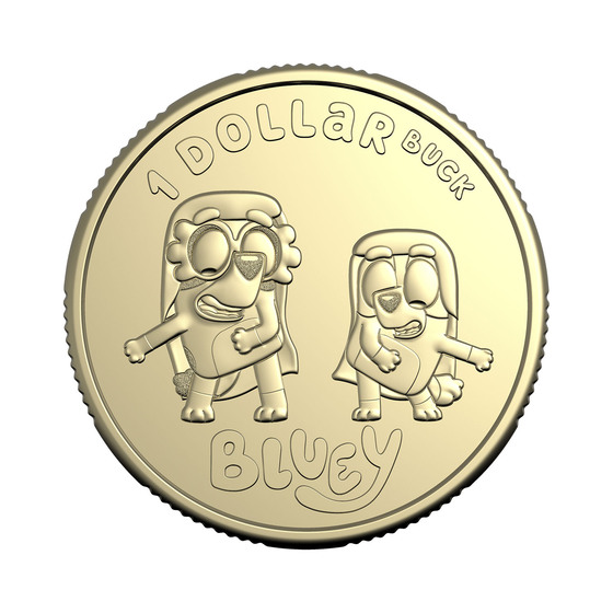 Bluey 2024 Limited Edition 2-Coin and Minisheet Collection — The Grannies product photo Internal 6 DETAILS