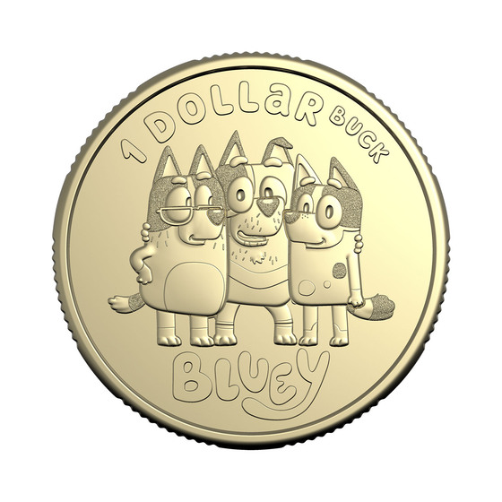 Bluey 2024 Limited Edition 2-Coin and Minisheet Collection — Nana, Stripe and Trixie product photo Internal 6 DETAILS
