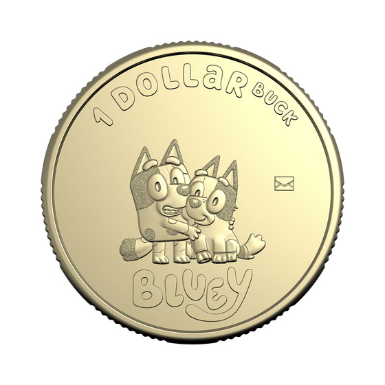 Bluey 2024 Limited Edition 2-Coin and Minisheet Collection — Muffin and Socks product photo Internal 7 DETAILS