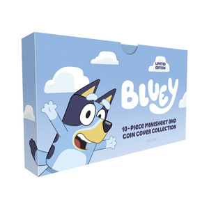 Bluey 2024 Limited Edition 2-Coin and Minisheet Collection Set product photo