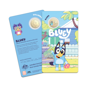 Bluey 2024 Coin in Card — Bluey product photo
