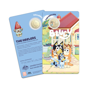 Bluey 2024 Coin in Card — The Heelers product photo