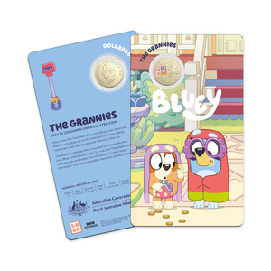 Bluey 2024 Coin in Card — The Grannies product photo