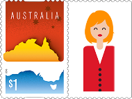 Map of Australia product photo