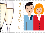 Champagne glasses product photo