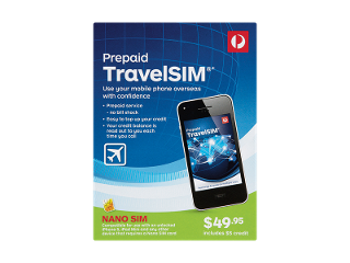 Australia Post Prepaid TravelSIM®+ - Nano SIM product photo Internal 2 DETAILS